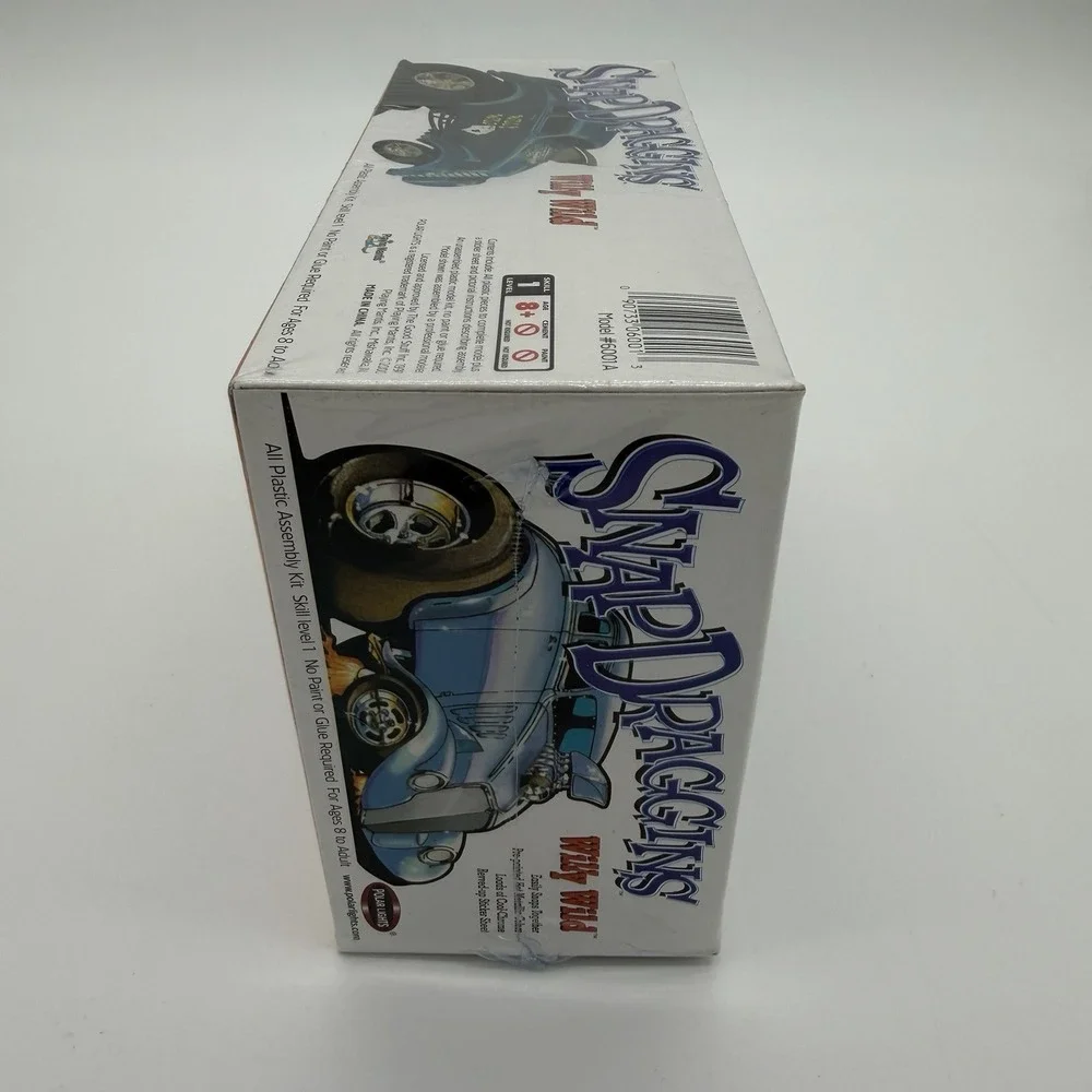 Vintage Snap Draggins Willy Fast Model Kit Polar Lights Willys New Sealed #6001A